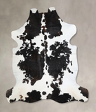 Black and White Cowhide Rug #A40623