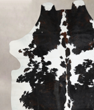 Black and White Cowhide Rug #A40623