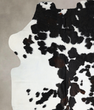 Black and White Cowhide Rug #A40624