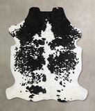 Black and White Cowhide Rug #A40625