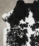 Black and White Cowhide Rug #A40625
