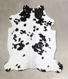 Black and White Cowhide Rug #A40663