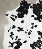Black and White Cowhide Rug #A40663