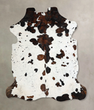 Tricolor Cowhide Rug #A40708
