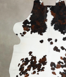 Tricolor Cowhide Rug #A40722