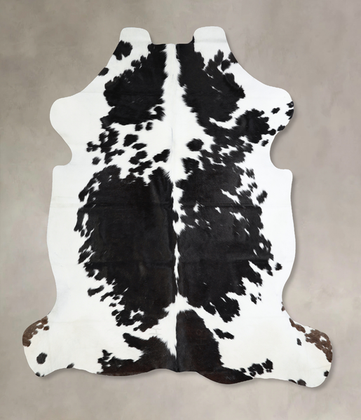 Black and White Cowhide Rug #A40748