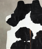 Black and White Cowhide Rug #A40749