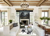 Black and White Cowhide Rug #A40764