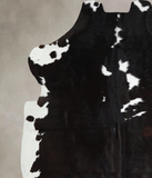 Black and White Cowhide Rug #A40812