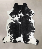 Black and White Cowhide Rug #A40813