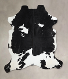 Black and White Cowhide Rug #A40814