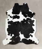 Black and White Cowhide Rug #A40815