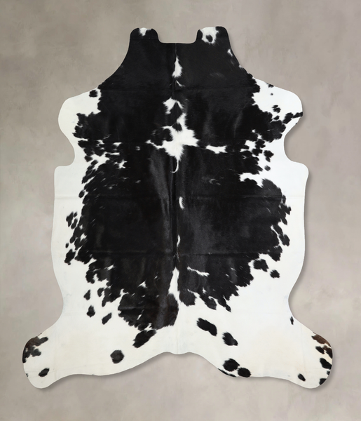 Black and White Cowhide Rug #A40843