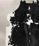 Black and White Cowhide Rug #A40843