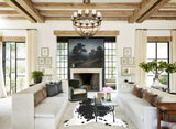 Black and White Cowhide Rug #A40843