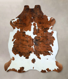 Tricolor Cowhide Rug #A40876