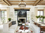 Tricolor Cowhide Rug #A40876