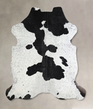 Black and White Cowhide Rug #A40906