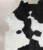 Black and White Cowhide Rug #A40906