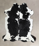 Black and White Cowhide Rug #A40909