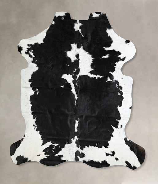 Black and White Cowhide Rug #A40909