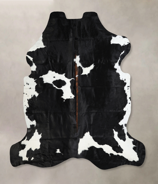Black and White Cowhide Rug #A40910
