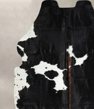 Black and White Cowhide Rug #A40910