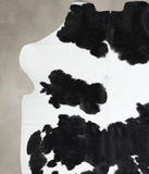 Black and White Cowhide Rug #A40948