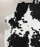 Black and White Cowhide Rug #A40960