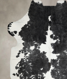 Black and White Cowhide Rug #A40961