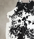 Black and White Cowhide Rug #A40976