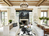 Black and White Cowhide Rug #A40980