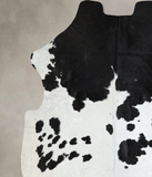 Black and White Cowhide Rug #A40981