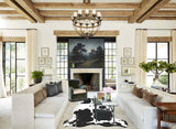 Black and White Cowhide Rug #A40993