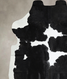 Black and White Cowhide Rug #A40995