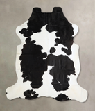 Black and White Cowhide Rug #A41091