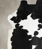 Black and White Cowhide Rug #A41091