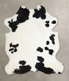 Black and White Cowhide Rug #A41092