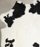 Black and White Cowhide Rug #A41092
