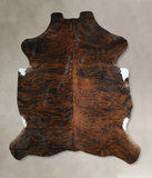 Dark Brindle Cowhide Rug #A41098