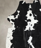 Black and White Cowhide Rug #A41126