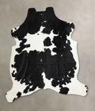 Black and White Cowhide Rug #A41150