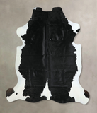 Black and White Cowhide Rug #A41172