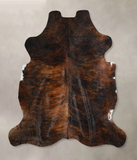 Dark Brindle Cowhide Rug #A41193