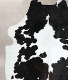 Black and White Cowhide Rug #A41201