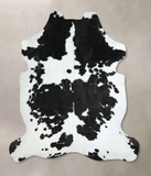 Black and White Cowhide Rug #A41202
