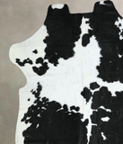 Black and White Cowhide Rug #A41207