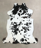 Black and White Cowhide Rug #A41231