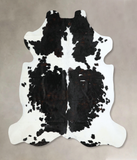 Black and White Cowhide Rug #A41232