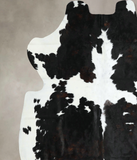 Black and White Cowhide Rug #A41232